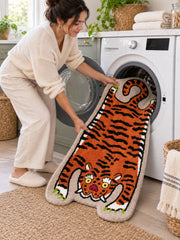 CDGZ0183-60120 — Resting Tiger bath mat, 60 × 120 cm — machine wash
